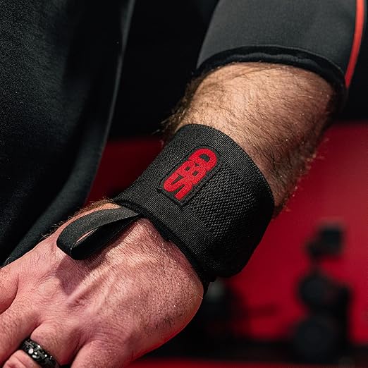 SBD Flexible Wrist Wraps – Supportive Wraps for Lifting, Powerlifting & Strength Training – IPF Approved, Made in Great Britain