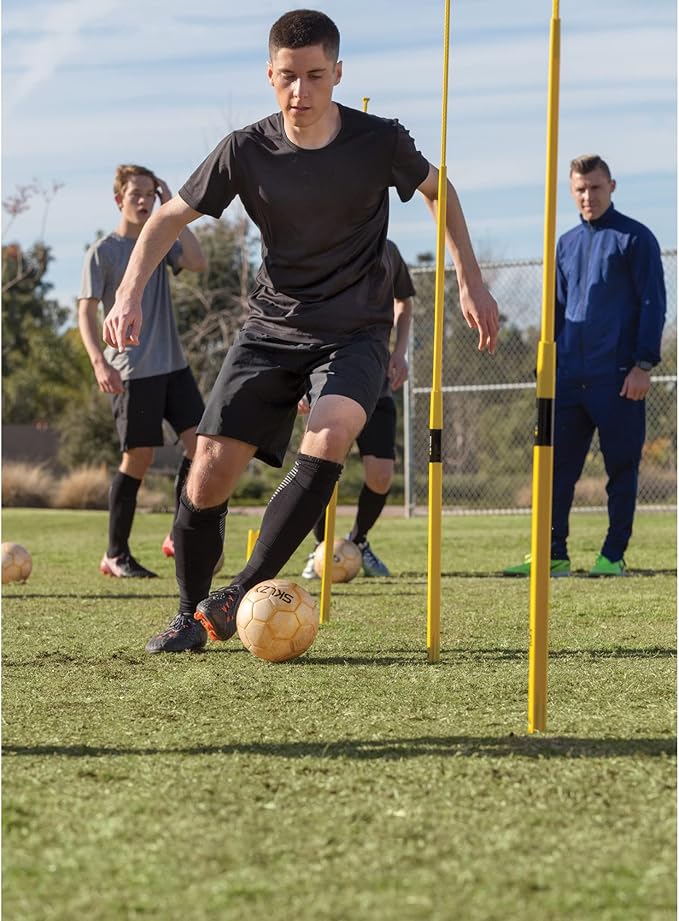 SKLZ Golden Touch Weighted Soccer Technique Training Ball, Size 3 Weight 5