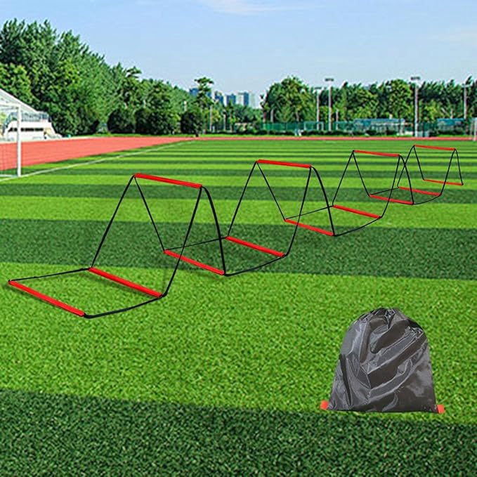 Agility Ladder Football Footwork Ladder Multipurpose Volleyball Flexible Exercise 42 Cmx42 cm Coordination Training Equipment