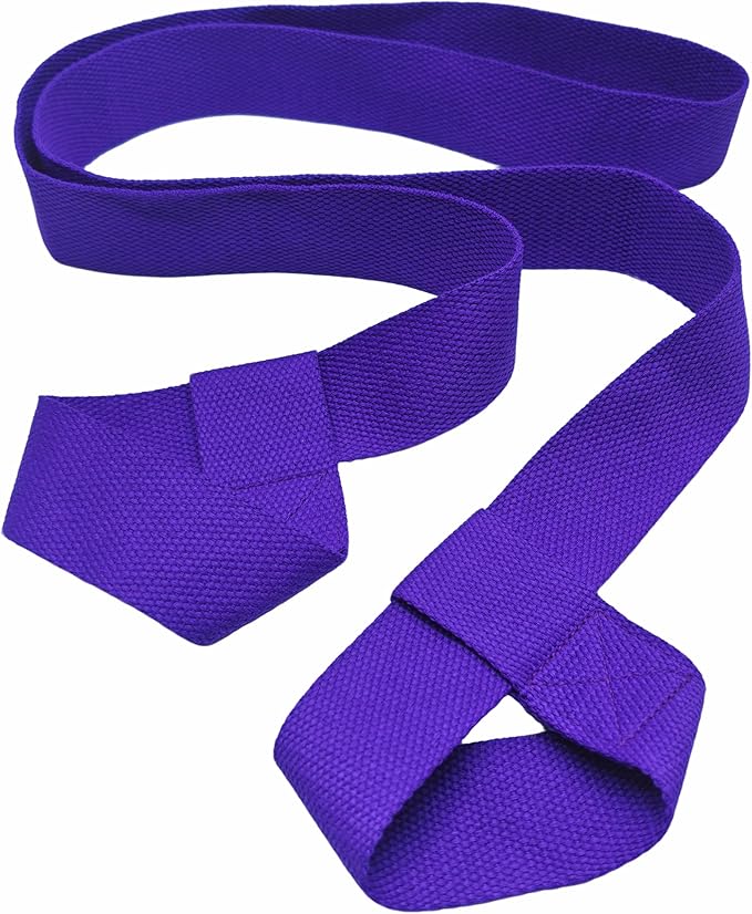 Yoga Mat Carrier Strap, Adjustable Thick Band for Carring Large Mats & Professional Stretching