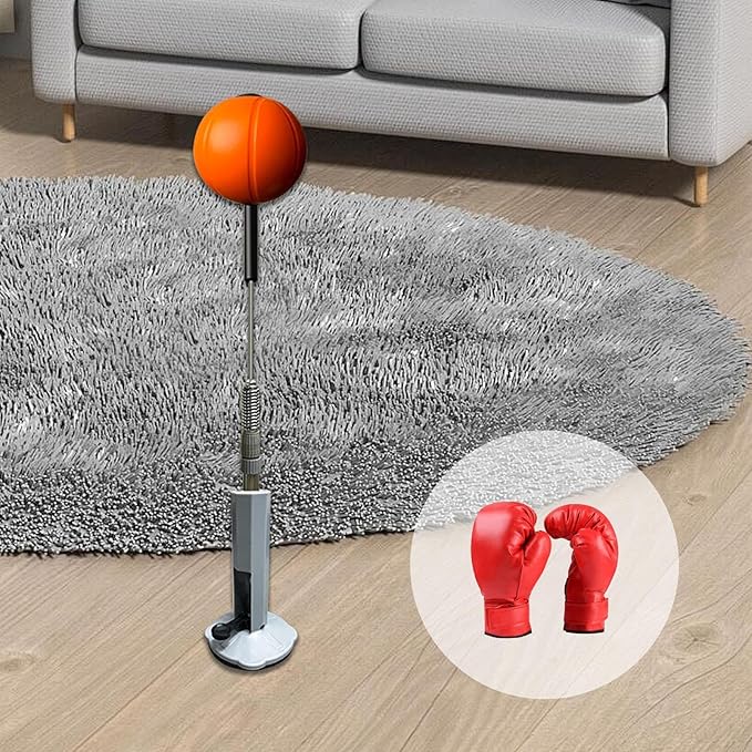 Agility Training Boxing Reaction Ball with Gloves for Home Gym