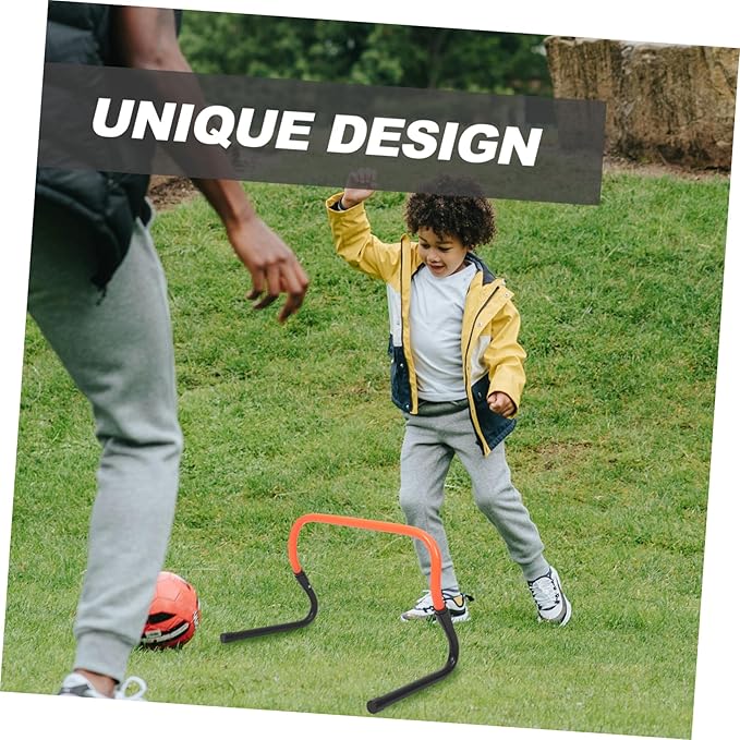 Wear-Resistant Football Training Hurdle Plastic Agility Barrier for Boys and Girls Speed Hurdles for Outdoor Practice Single Unit
