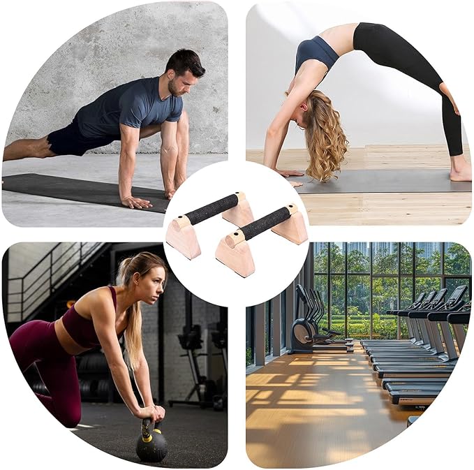 Push up Stand - Push up Handles for Floor Stands,2X Portable Equipment Set with Ergonomic Grips for Fitness Training Home Gym Workout