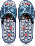 BYRIVER Lower Back Pain Relief Massager Device Product, Spiky Ball Roller Foot Massage Slippers Sandals Shoes, Healthcare Relaxation Gift for mom dad（05XS