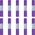 Hello Fit 10-Pack Yoga Mat, 68" x 24" Non Slip Exercise Mat, 4mm Thick Gym Mat for Fitness and Stretching, Bulk Non Toxic Yoga Mats for Schools and Studios