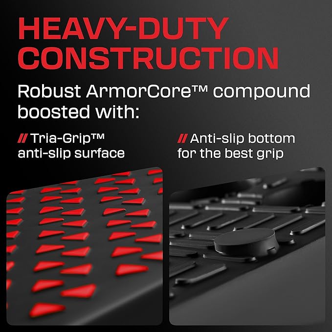 Squat Wedge Block Pair - Heel Elevated Squat Wedge for Deeper Squats, Heavy Lifting and Better Form - 17° Angle Exercise Wedges, Slant Board for Squats with Carry Backpack