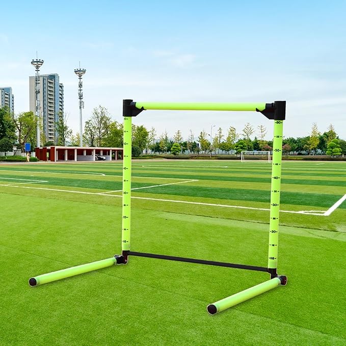 Speed Training Agility Hurdles, Adjustable Height Track and Field Workout Hurdle, Jumping Speed and Agility Training Equipment for Soccer, Basketball, Obstacle Courses Workout