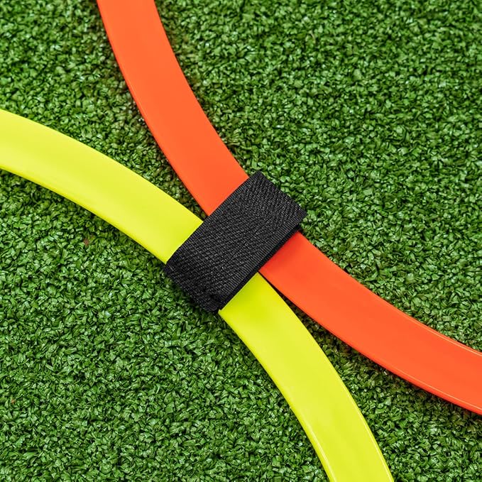 FORZA Agility Rings [12 Pack] | Speed & Agility Training Equipment for Athletes - Available in 10 Colors