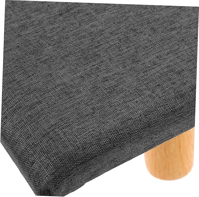 Mobestech Meditation Kneeling Bench Cushion Yoga Seat for Comfortable Seiza Position Grey Stool for Meditation Prayer and Balance Exercises