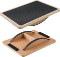 Juoe Balance Board Wobble Board for Adults and Kids - Anti-Slip 350LBS Balance Board for Physical Therapy,Balance Training,Posture Correction,Standing Desk Core Strength Wooden Balance Rocker Board