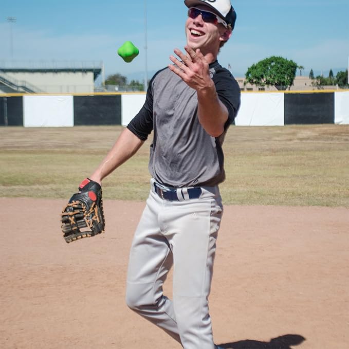 GoSports Baseball and Softball Reaction Ball - Improve Reaction Time and Hand-Eye Coordination - Beginner, Intermediate, or Expert