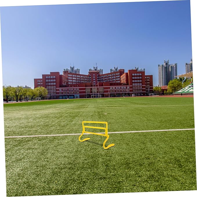Adjustable Height Agility Hurdles for Football Training Portable Speed Hurdles Sturdy Base