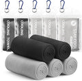 Cooling Towels - 5 Pack Gym Towels, Gym Towels for Working Out, Yoga Towel, Quick Dry Towel for Running, Camping, Fitness & More Activities