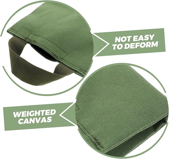Totority 2kg Yoga Sandbag Handle Empty Weight Training Bag for and Exercise Canvas for Muscle Training and Balance Enhancement
