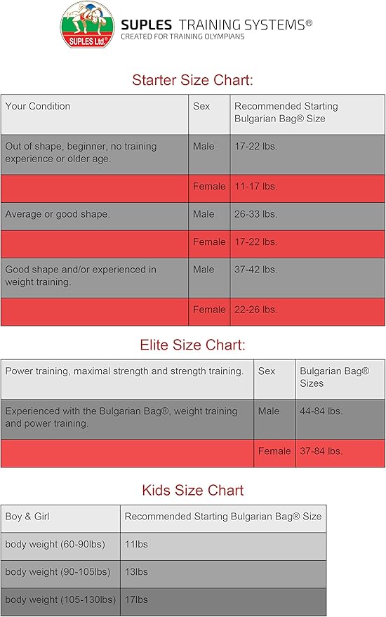 Bulgarian Bag Suples Pink (Small, 17 lbs) The Original! Free Instructional Workout DVD Included! (Fitness, Crossfit, Wrestling, Judo, Grappling, Functional Training, MMA, Sandbag)