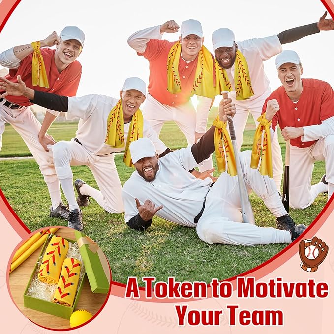 12 Pcs Cooling Towel Baseball Football Basketball Breathable Chilly Softball Soccer Ice Towel, 40"x12" Tennis Microfiber Accessories for Player
