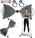 Waist Twister Ab Machine – Ab Twister Board for Exercise, Core & Waist Twisting Fitness Tool, Quiet Twist Exercise Machine with All-Metal Anti-Slip Footrest, 500 lbs Capacity, Home Gym Equipment