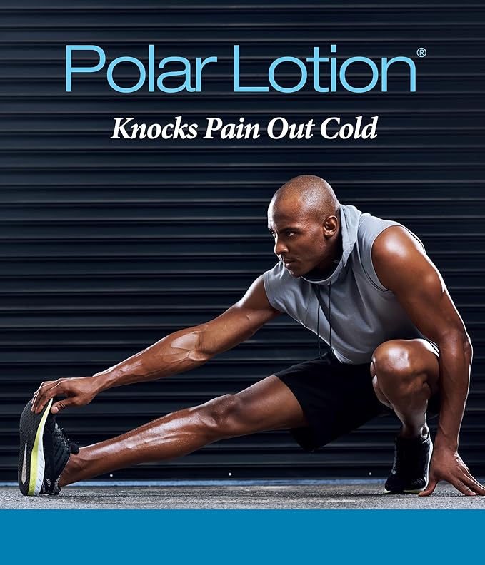 BIOTONE Polar Lotion relieves minor Arthritis, Backaches, Strains, Sprains, Stiffness, Bruises, and Muscle Cramps, 4 oz.