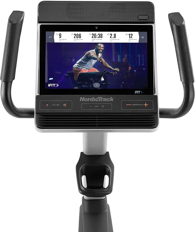 NordicTrack Commercial VU Exercise Bike with HD Touchscreen and 30-Day iFIT Pro Membership