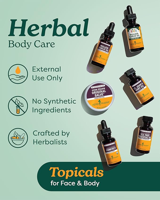 Herb Pharm Certified Organic Arnica Oil - 4 Ounce