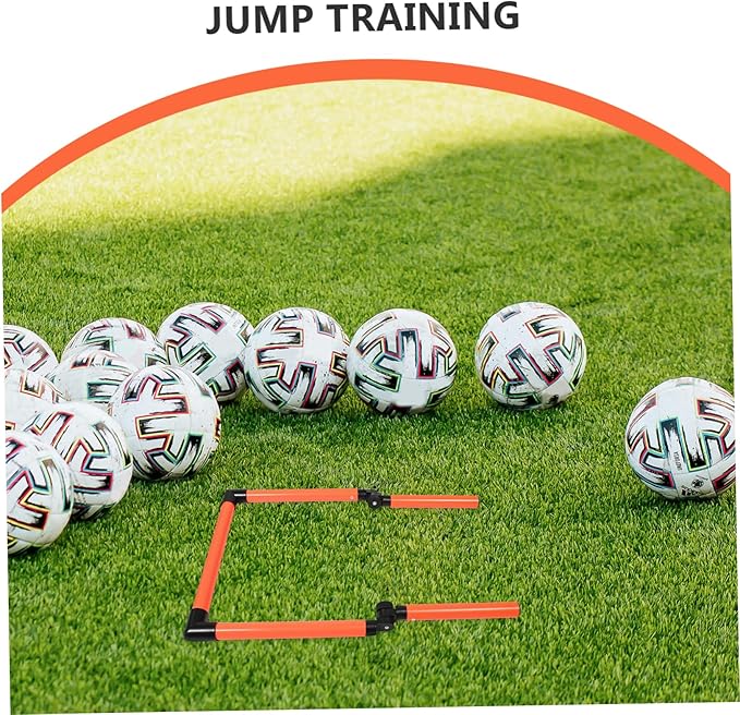 Hemoton Agility Training Hurdles for Boys and Girls Speed Hurdles for Jump Training Soccer and Basketball Practice Equipment Construction for Enhanced Performance and Stability