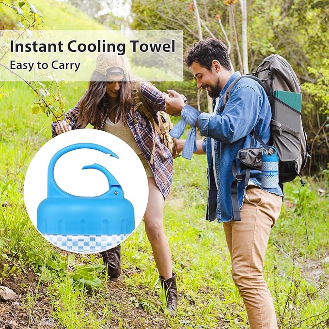 BOGI Cooling Towels for Neck and Face, Soft Breathable Cool Towel for Instant Cooling Stay Cool for Yoga, Sport, Gym, Camping, Running & More Activities