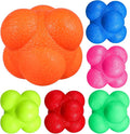 Toyvian Agility Reaction Balls, 6pcs Reflex Training Ball Set Hand Eye Coordination Training for Sports Workout Baseball Tennis Soccer Coordination and Garden Family Gatherings