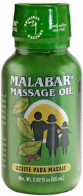 Malabar Massage Oil - 60ml, Muscle Comfort Formula with Malabar Axocopaque, Clove, Mint for Stress Relief