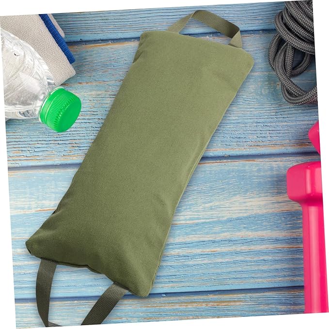 DECHOUS Empty Weightlifting Sandbag for Yoga Fitness Workout Leg Training Canvas Tool Pouch