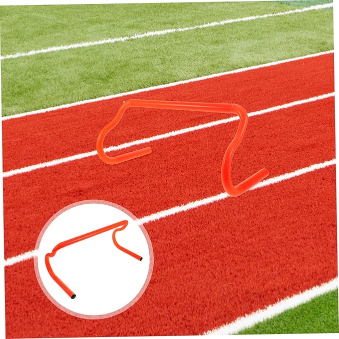 Milisten Portable Detachable Agility Training Hurdles PVC Jumping Rack for Football Strength Training Stable Outdoor Speed Equipment