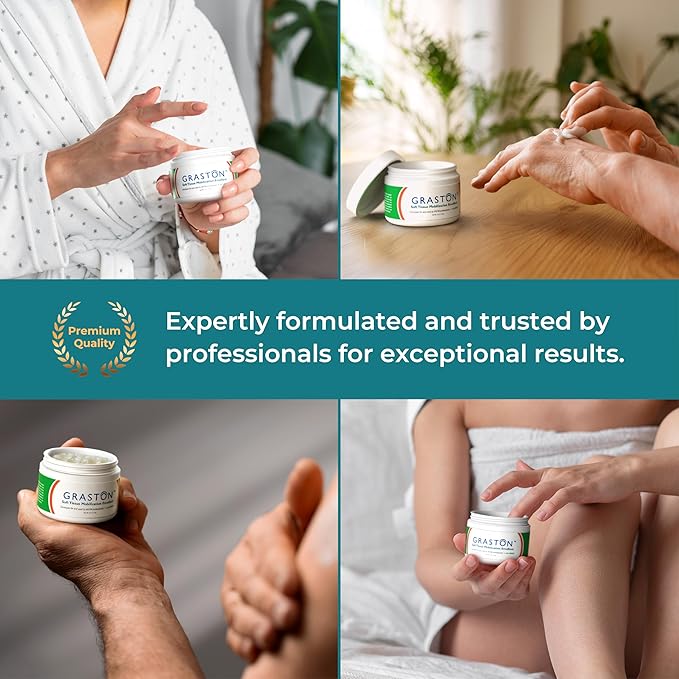Graston Technique Arnica Soft Tissue Emollient Massage Lotion - 4oz Jar Pro-Grade Therapy Massage Cream for IASTM, Arnica Cream, Relief and Recovery, 6-Pack