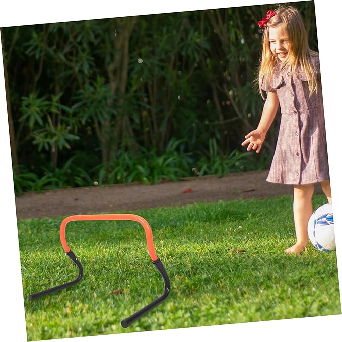 Happyyami Soccer Training Hurdles Height Agility Bar Durable Speed Hurdles for Professional Track Practice Equipment for Football Baseball and More