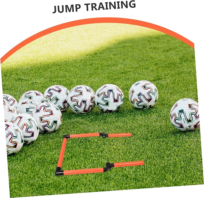 Football Agility Hurdles Speed Training Equipment for Athletes Durable Fitness Gear for Jump Training Speed Endurance Improvement for Soccer Basketball