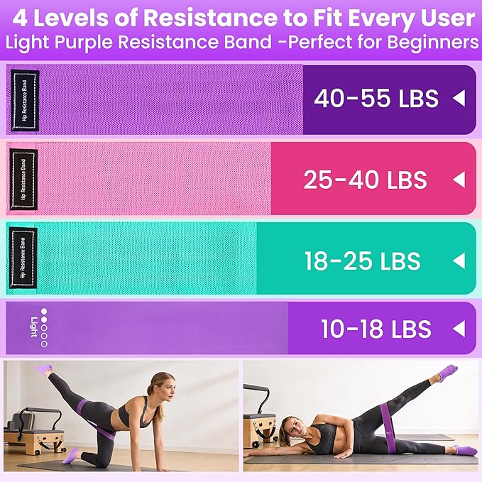 Pilates Ring Kit for Women and Men - 15 inch Magic Circle Exercise Ring and Ball Set for Home Workout Equipment - Dual Padded Handles Ring and Resistance Bands Set for All Fitness Lovers