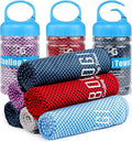BOGI Cooling Towels for Neck and Face, Soft Breathable Cool Towel for Instant Cooling Stay Cool for Yoga, Sport, Gym, Camping, Running & More Activities