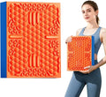 HAPBEAR Exercise Balance Pad - 15"x12" Non-Slip Textured Foam Balance Pad with 2-in-1 Stability & Massage - 2.2" Thick TPE Layer with Soft Cushioning + EVA Massage Layer for Physical Therapy, Core Training & Massage
