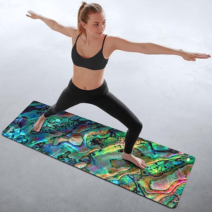 Plyopic. All In One Yoga Mat | Luxury Sweat-Grip Mat/Towel Combo | Ideal for Yoga, Hot Yoga, Bikram, Pilates, Workout & Exercise | Eco-Friendly Natural Rubber