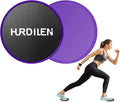 Core Sliders, Exercise Gliding Discs Dual Sided Use on Carpet and Hardwood Floors, Lightweight and Perfect Fitness Apparatus for Training Abdominal Core Strength