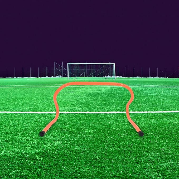 2pcs Agility Training Hurdles 23cm Wear-Resistant Plastic Speed Hurdles for Football and Sports Speed Agility Training Equipment