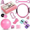 Home Pilates Kit for Women & Men | Better Me Pilates Kit with 14 Inches Pilates Ring and Ball Set, Resistance Bands, Core Sliders, Bag - Full Body Exercise Home Pilates Workout Kit