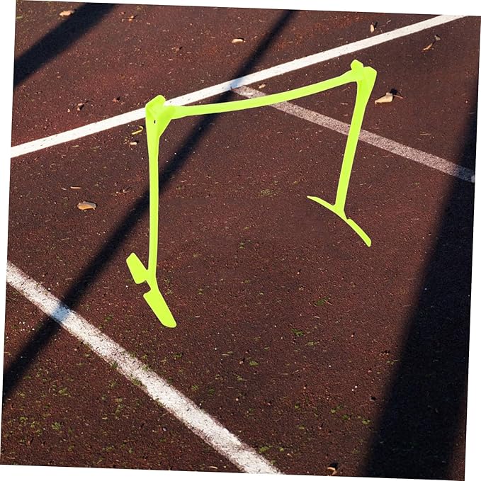 balacoo Adjustable Height Speed Hurdle Foldable Soccer Training Equipment for Agility Drills Compact and Portable Design for Athletes Versatile Use Football and Fitness Training