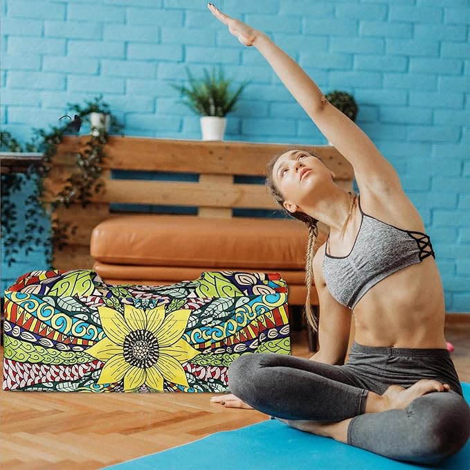 Yoga Mat Bag - Large Yoga Bag with Yoga Mat Strap, Zipper and Pockets - Yoga Bags and Carriers Fits All Your Stuff - Personalized Yoga Mat Bags for Women Fits Most Size Mats