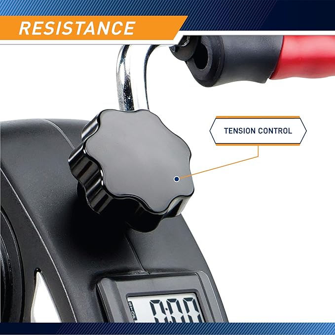 MARCYMarcy Magnetic Resistance Folding Exercise Bike with Transport Wheels - NS-653