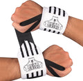Bear Grips Wrist Wraps for Weightlifting | Weight Lifting Wrist Straps for Weightlifting | Extra Strength Gym Wrist Wraps | Two Wrist Wrap Per Pack | 12” & 18” | Lifting Wrist Wraps for Men & Women