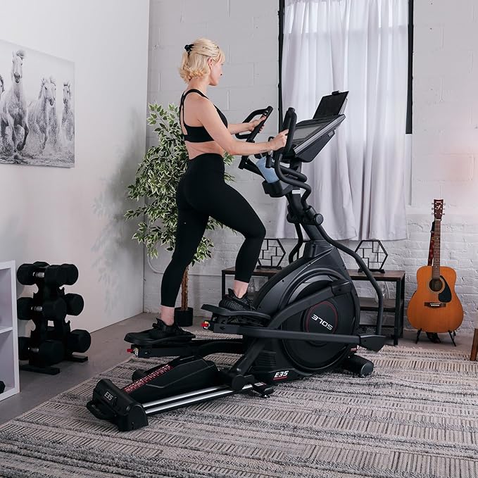 SOLE Fitness Elliptical Exercise Machines, Models E25, E35, E95, E95S, E98, Elliptical Machines for Home Use, Home Exercise Equipment for Cardio Training, Work from Home Fitness Stepper Machine