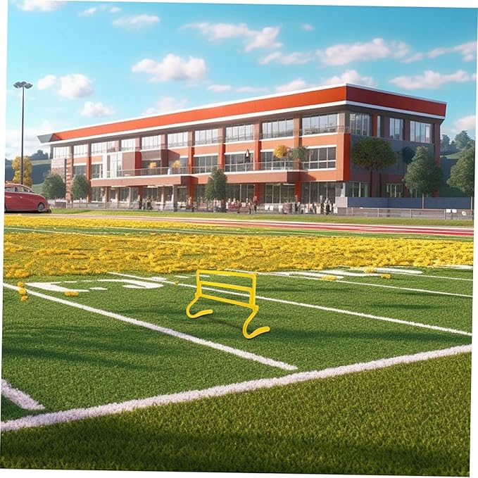 VICASKY Athletic Hurdles Training Soccer Hurdles Adjustable Heights Versatile Speed Agility Jump Barriers