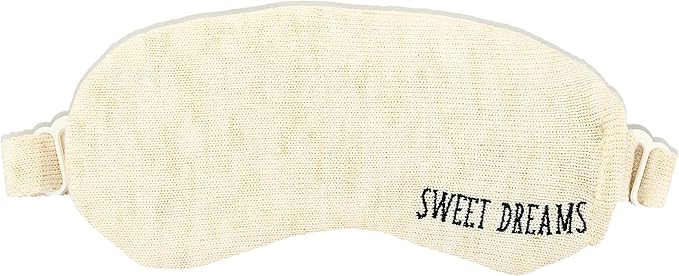 Pavilion Gift Company Women's One Size Fits Most Adjust Band Eye Pillow, Beige