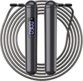 Smart Jump Rope | Accurate Calorie Tracking & 4 Training Modes | Adjustable Steel Wire Rope | Built-in High-Speed Bearings | Type-C Charging | Ideal for Fat Burning, Speed Training & Home Workouts