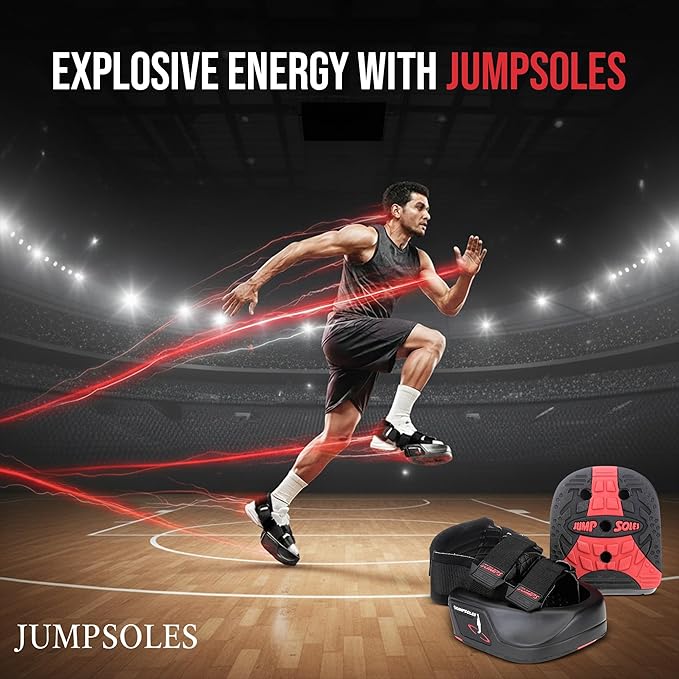 Jump Training System – Vertical Leap Speed & Agility Trainer Improves Foot & Ankle Strength Jump Shoes for Achilles & Plantar Fasciitis Relief