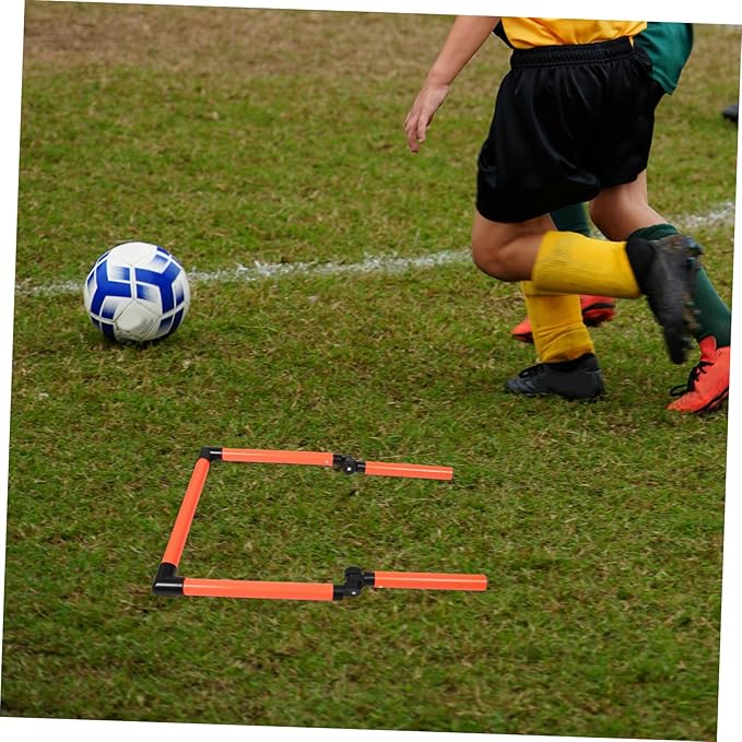 Speed Hurdles Training Equipment Agility Hurdles for Boy Girl Athletes Durable Construction for Soccer Basketball and More Enhance Coordination Jumping Skills